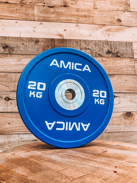 Buy online High Quality Urethane Bumper Plate Package 150Kg - Amica Fitness