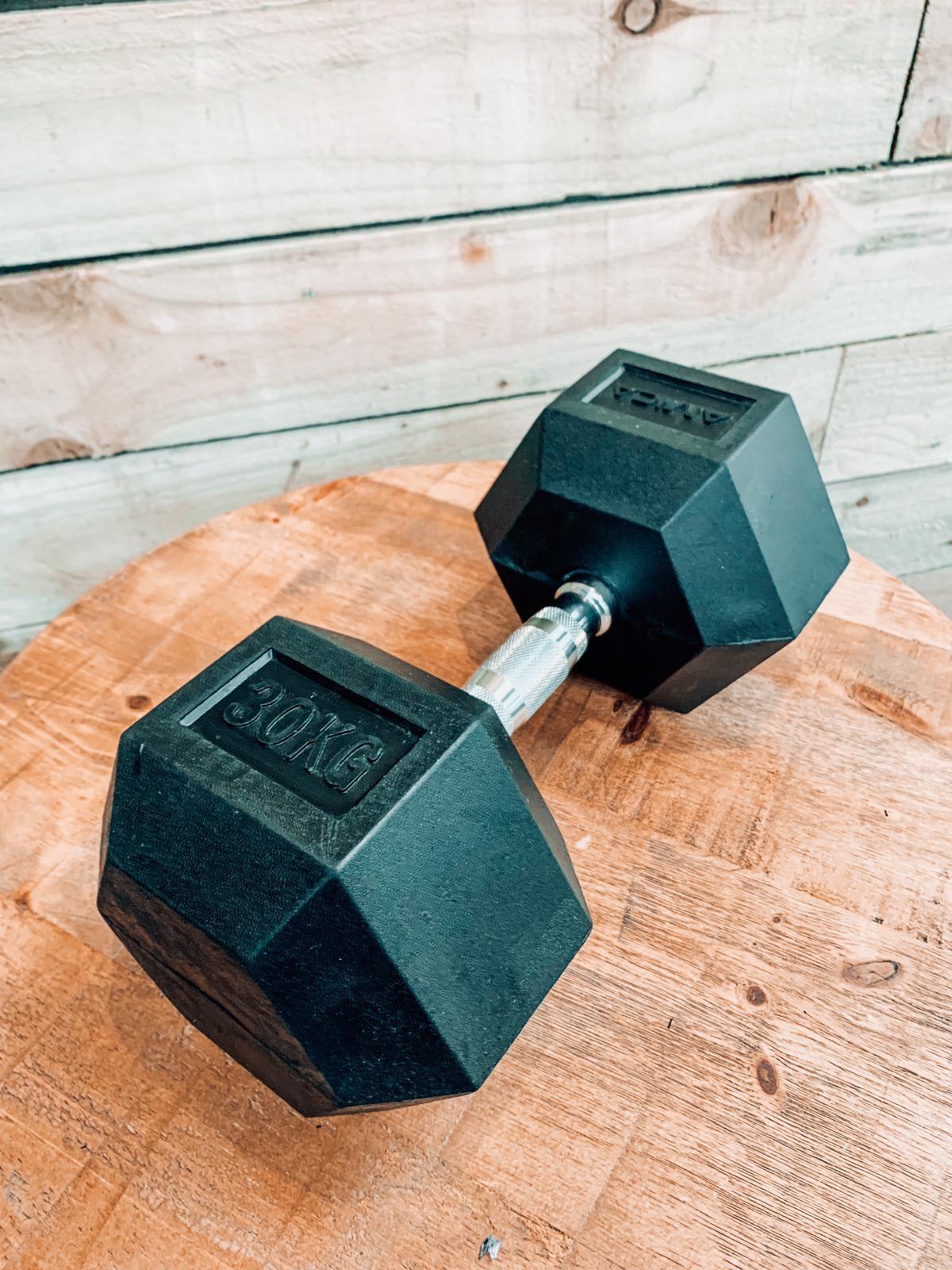 Buy online High Quality Hex Dumbbells - (Sold in pairs) - Amica Fitness